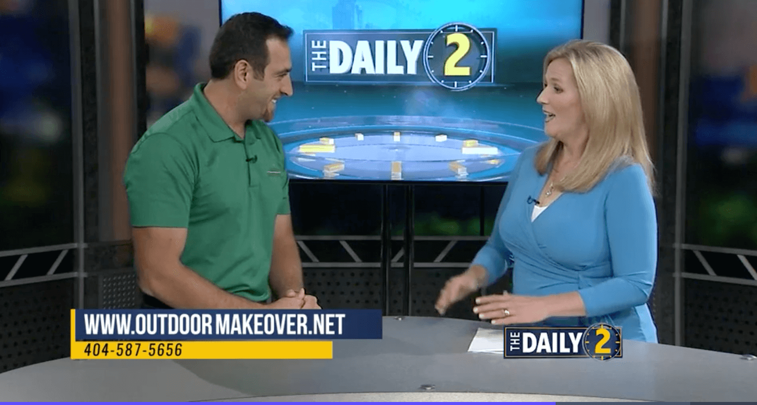 Outdoor Makeover And Construction On Wsb Tv Atlanta Metro Atlanta