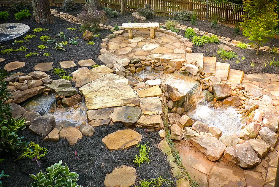 Outdoor makeover: Pondless-Waterfall