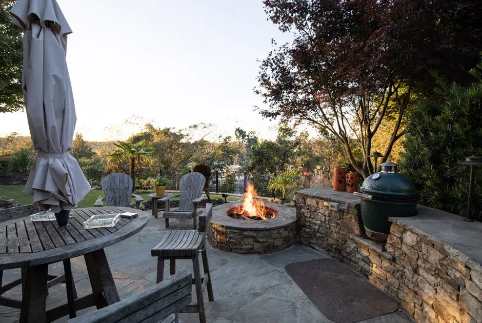 Outdoor Makeover : Round-Fire-Pit
