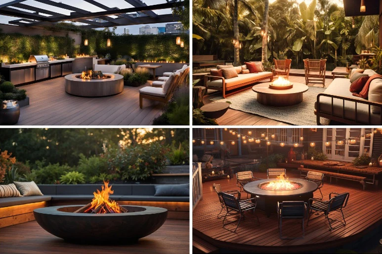 Outdoor Makeover: Things-To-Consider-Before-Adding-an-Outdoor-Fire-Pit-on-a-Wooden-Deck