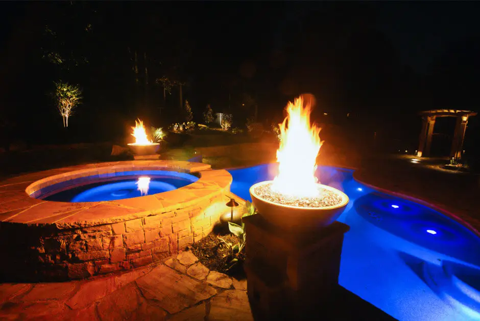 Built In Fire Features