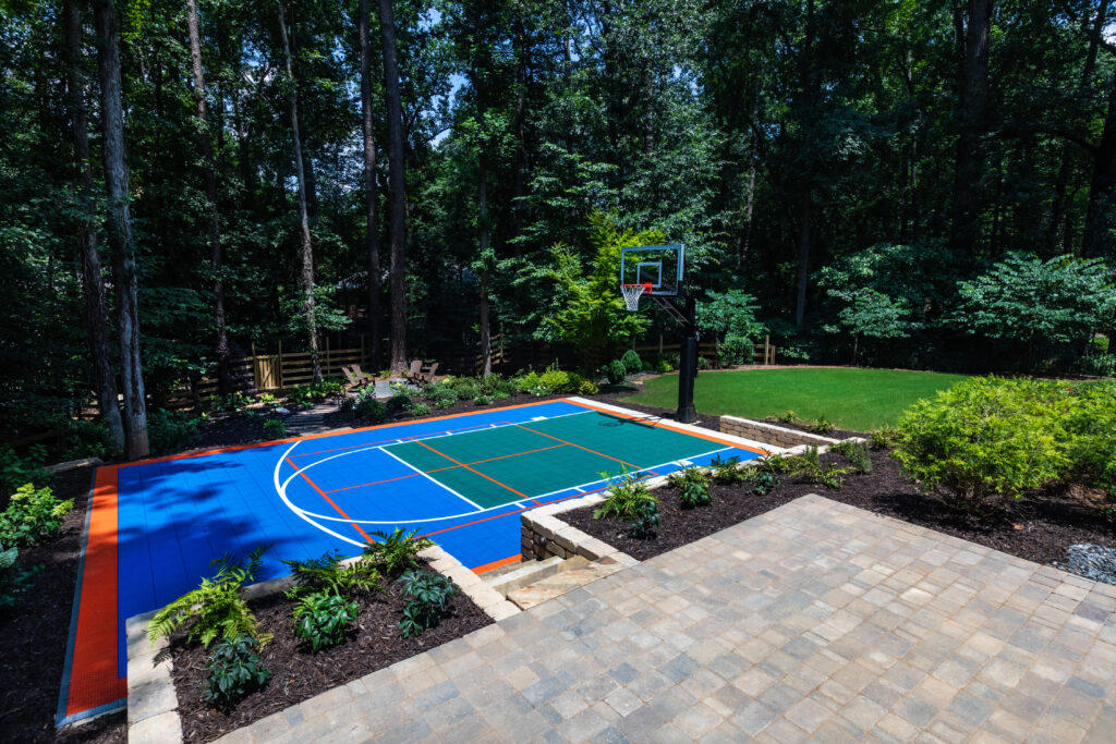 Basketball Court Installation