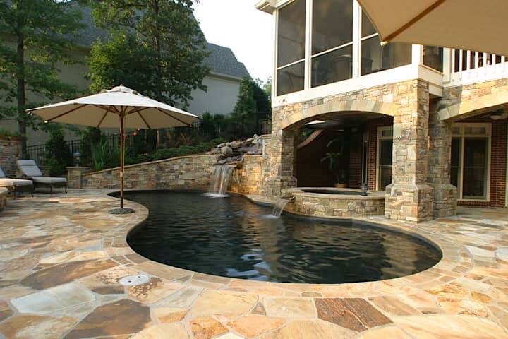 IMG 1421 - How to Design a Poolside Lounge Area with Style - patio design and installation Atlanta